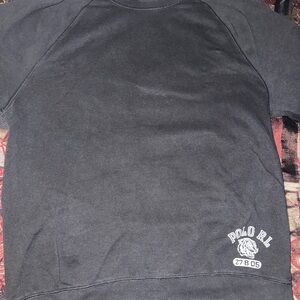 Polo Ralph Lauren RL Tiger 27•B•05 Black Sleepwear Crewneck Sweater